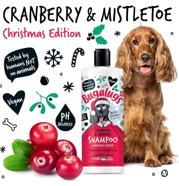 Bugalugs Cranberry & Mistletoe Shampoo 500ml