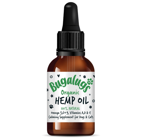 Bugalugs Organic Hemp Oil 50ml