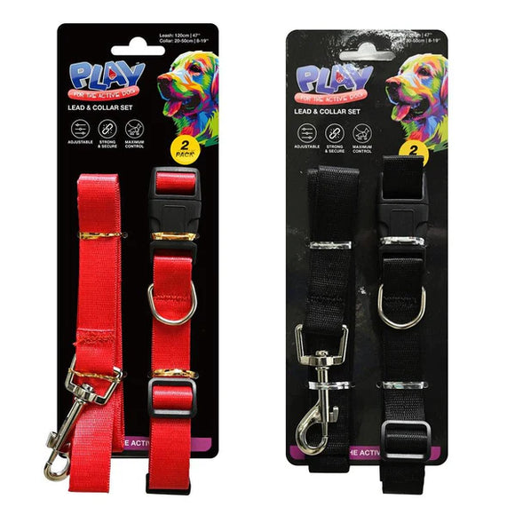 Play Dog Lead & Collar