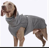 Dog reflective dog harness dog coat grey 