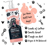 Dog grooming dog shampoo 