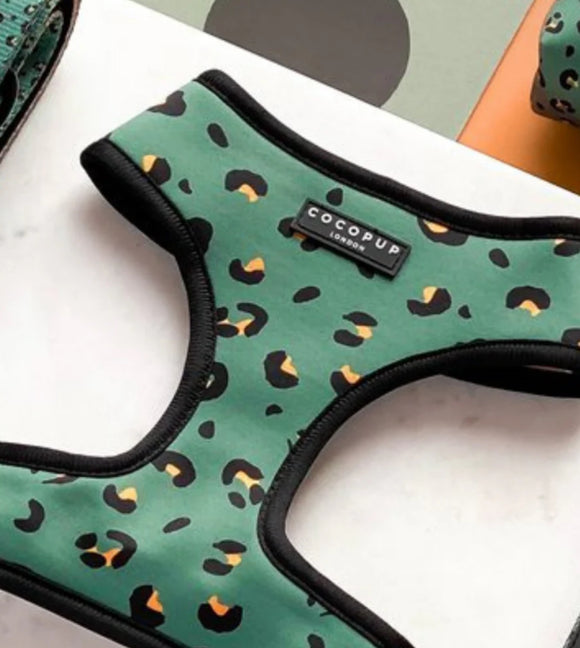 Cocopup Khaki Leopard Harness