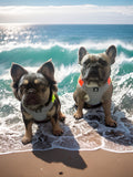 Dog cooling harnesses 