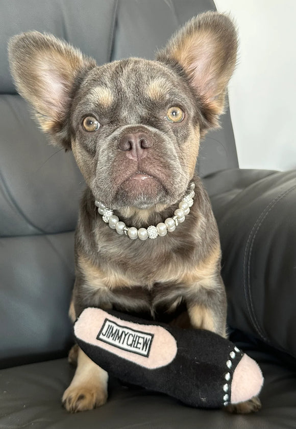 Faux Pearl Collar