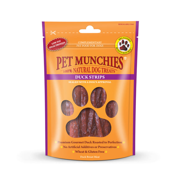 Pet Munchies Duck Strips