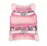 Sparkle Sequin Pink Bow Harness
