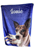 Personalised Large Face Pet Blanket