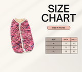 Quilted flower d ring gilet