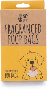 Vanilla Scented Poo Bags