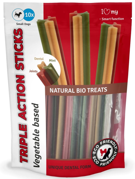 I Love My Pet Small Triple Action Sticks 10 pack