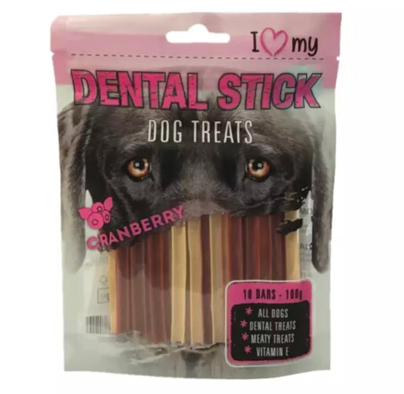 I love my cranberry dental sticks