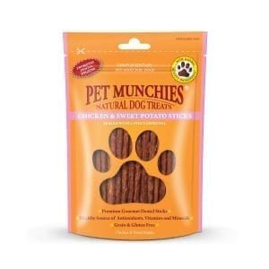 Pet Munchies Chicken & Sweet Potato Sticks