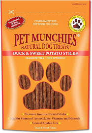 Pet Munchies Duck & Sweet Potato Sticks