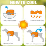 Dog Cooling Harness Jacket