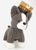 Grey & White Frenchie Dog Toy