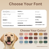 Personalised Pet Food Mat
