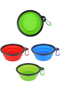 Travel collapsible water bowl ￼
