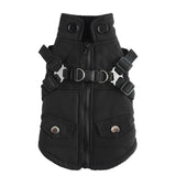 Black Harness Gilet