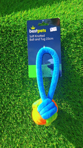 Soft Knot Ball & Tug Toy