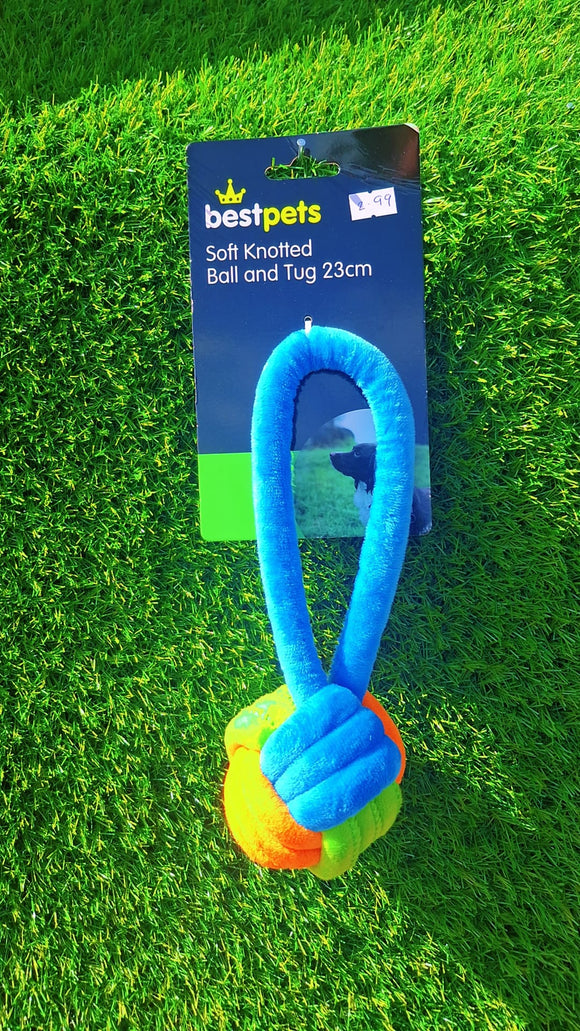 Soft Knot Ball & Tug Toy