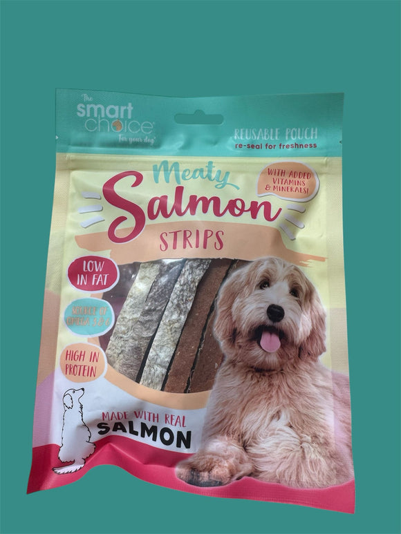 Meaty Salmon Strips