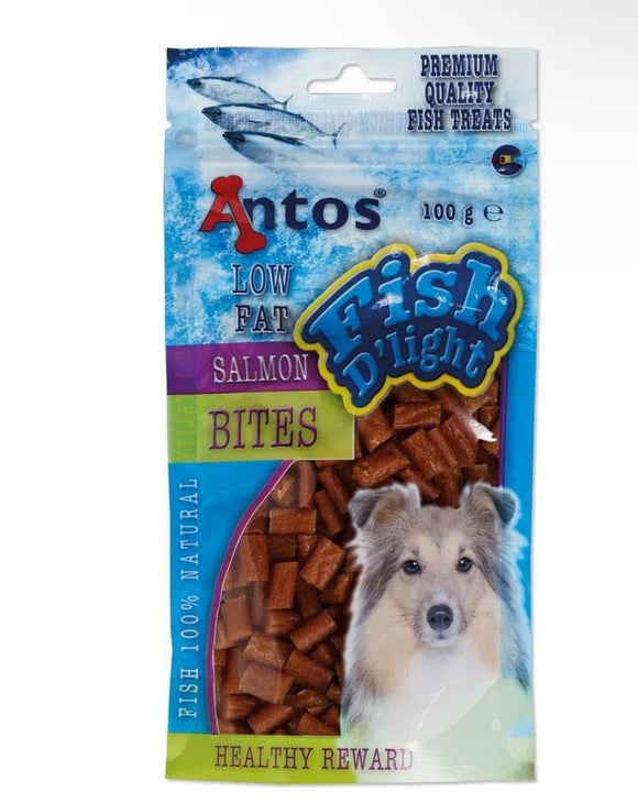 Antos fish D’light salmon bites