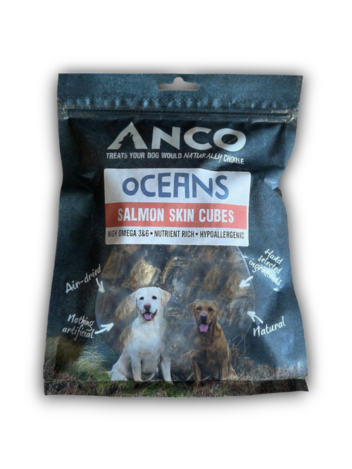 Anco salmon skin cubes
