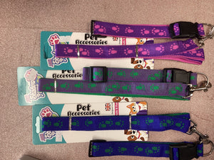 Shadow paws collar and lead