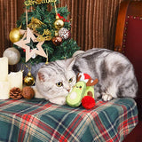 HugSmart Pet - Holiday Feline  | Avocado Christmas - Cat Toy