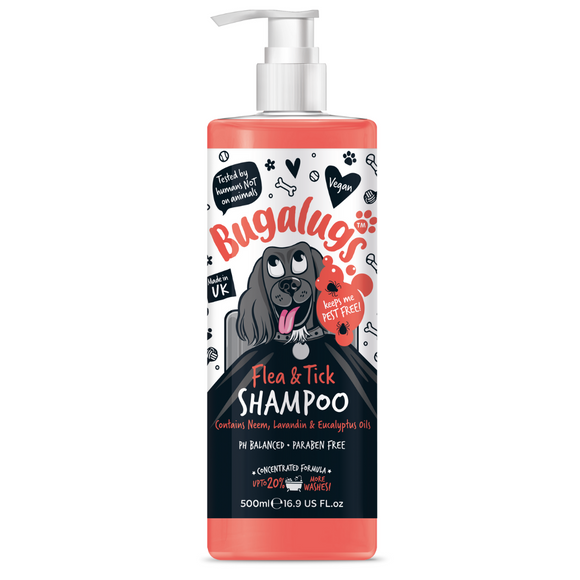 Flea treatment dog shampoo dog grooming 